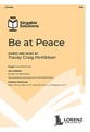 Be at Peace SATB choral sheet music cover